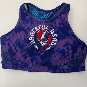 peloton x grateful dead sports bra